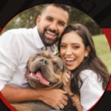 Foto de Bruna e Bernardo